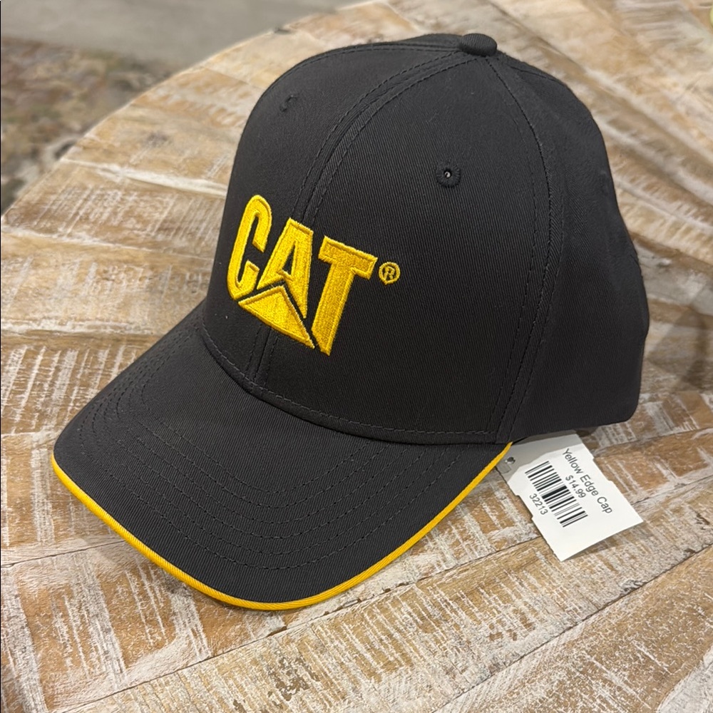 Grey and Cat Yellow Caterpillar Hat